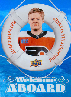 2024-25 UD Series 2 - Matvei Michkov - Welcome Aboard #WA-15