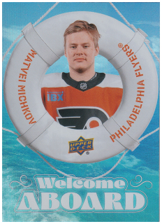 2024-25 UD Series 2 - Matvei Michkov - Welcome Aboard #WA-15