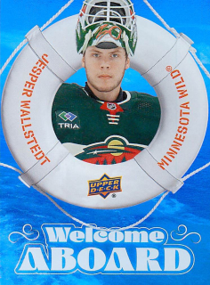 2024-25 UD Series 2 - Jesper Wallstedt - Welcome Aboard #WA-5