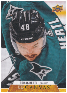 2020-21 UD Series 2 - Tomáš Hertl - Canvas #C191