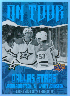 2024-25 UD Series 2 - Jason Robertson, Wyatt Johnston - On Tour #OT-13