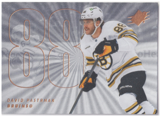 2024-25 UD SPx - David Pastrňák - Silver #88