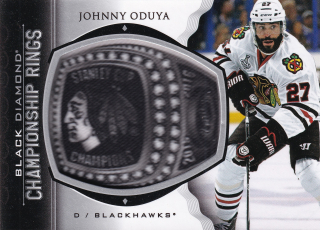 2015-16 UD Black Diamond - Johnny Oduya - Championship Rings #CR-JO