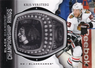 2015-16 UD Black Diamond - Kris Versteeg - Championship Rings #CR-KV