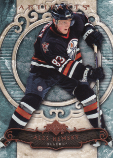 2007-08 UD Artifacts - Aleš Hemský #89
