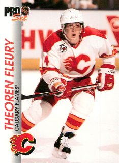1992-93 Pro Set - Theoren Fleury #23