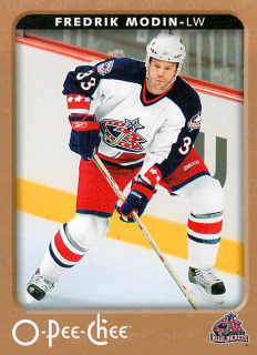 2006-07 UD O-Pee-Chee - Fredrik Modin #153