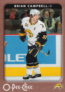 2006-07 UD O-Pee-Chee - Brian Campbell #63