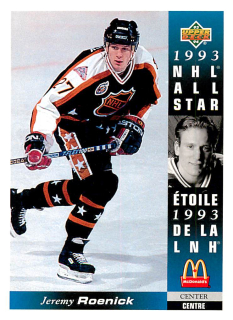 1993-94 UD McDonald's - Jeremy Roenick #McD-12