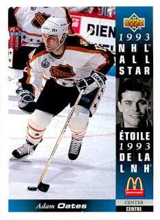 1993-94 UD McDonald's - Adam Oates #McD-21