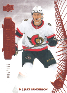 2022-23 UD Premier - Jake Sanderson - Premier Rookies Bronze /199 #147