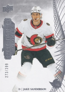 2022-23 UD Premier - Jake Sanderson - Premier Rookies /399 #147