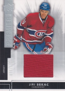 2014-15 UD Premier - Jiří Sekáč - Premier Jersey /125 #R43