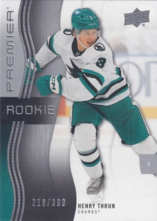 2023-24 UD Premier - Henry Thrun - Premier Rookie /399 #115