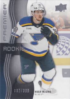 2023-24 UD Premier - Hugh McGing - Premier Rookie /399 #126