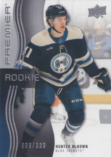 2023-24 UD Premier - Hunter McKown - Premier Rookie /399 #121