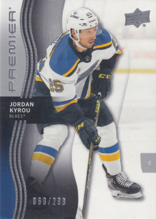 2023-24 UD Premier - Jordan Kyrou /299 #41