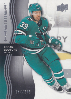 2023-24 UD Premier - Logan Couture /299 #21