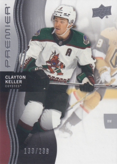 2023-24 UD Premier - Clayton Keller /299 #34