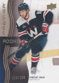 2023-24 UD Premier - Vincent Iorio - Premier Rookie - Bronze /199 #102