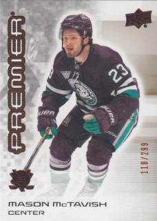 2024-25 UD Premier - Mason McTavish /299 #23
