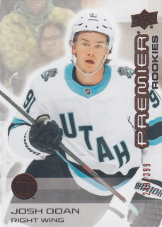 2024-25 UD Premier - Josh Doan - Premier Rookies /399 #111