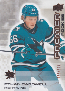 2024-25 UD Premier - Ethan Cardwell - Premier Rookies /399 #132