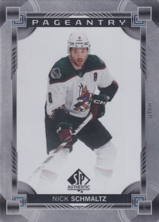 2024-25 UD SP Authentic - Nick Schmaltz - Pageantry #P-42