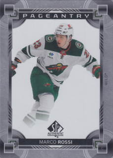 2024-25 UD SP Authentic - Marco Rossi - Pageantry #P-6