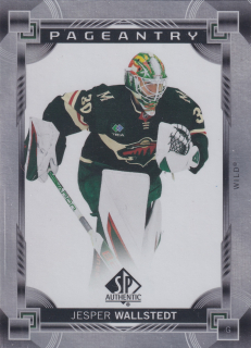 2024-25 UD SP Authentic - Jesper Wallstedt - Pageantry #P-82