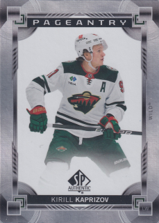 2024-25 UD SP Authentic - Kirill Kaprizov - Pageantry #P-47