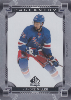 2024-25 UD SP Authentic - K'Andre Miller - Pageantry #P-33