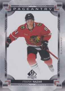 2024-25 UD SP Authentic - Frank Nazar - Pageantry #P-86