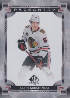 2024-25 UD SP Authentic - Kevin Korchinski - Pageantry #P-58