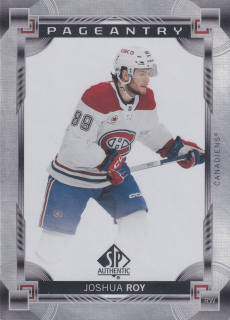 2024-25 UD SP Authentic - Joshua Roy - Pageantry #P-88