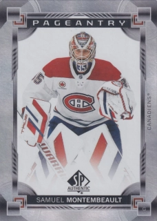 2024-25 UD SP Authentic - Samuel Montembeault - Pageantry #P-8