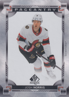 2024-25 UD SP Authentic - Josh Norris - Pageantry #P-22