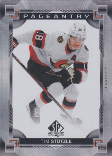 2024-25 UD SP Authentic - Tim Stutzle - Pageantry #P-37