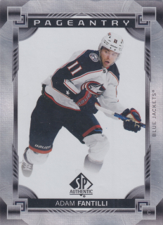 2024-25 UD SP Authentic - Adam Fantilli - Pageantry #P-62