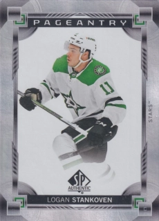 2024-25 UD SP Authentic - Logan Stankoven - Pageantry #P-81
