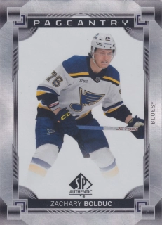 2024-25 UD SP Authentic - Zachary Bolduc - Pageantry #P-84