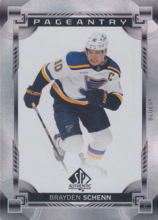 2024-25 UD SP Authentic - Brayden Schenn - Pageantry #P-41