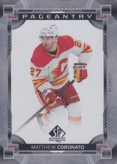 2024-25 UD SP Authentic - Matthew Coronato - Pageantry #P-32