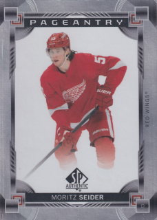 2024-25 UD SP Authentic - Moritz Seider - Pageantry #P-51