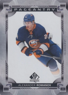 2024-25 UD SP Authentic - Alexander Romanov - Pageantry #P-27