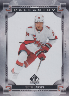 2024-25 UD SP Authentic - Seth Jarvis - Pageantry #P-44