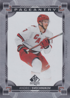 2024-25 UD SP Authentic - Andrei Svechnikov - Pageantry #P-35
