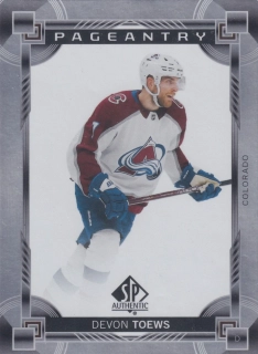 2024-25 UD SP Authentic - Devon Toews - Pageantry #P-29