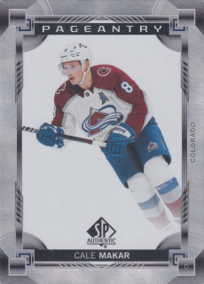 2024-25 UD SP Authentic - Cale Makar - Pageantry #P-68