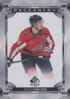 2024-25 UD SP Authentic - John Carlson - Pageantry #P-25